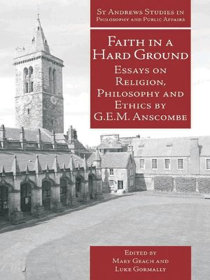 cover image of Faith in a Hard Ground